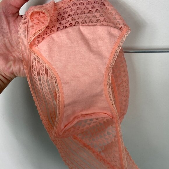 NEW Madewell Mesh Bikini Bottom Underwear Size Small Panties Light Blossom Boho - Picture 5 of 8